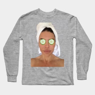 LISA RINNA cucumbers Long Sleeve T-Shirt